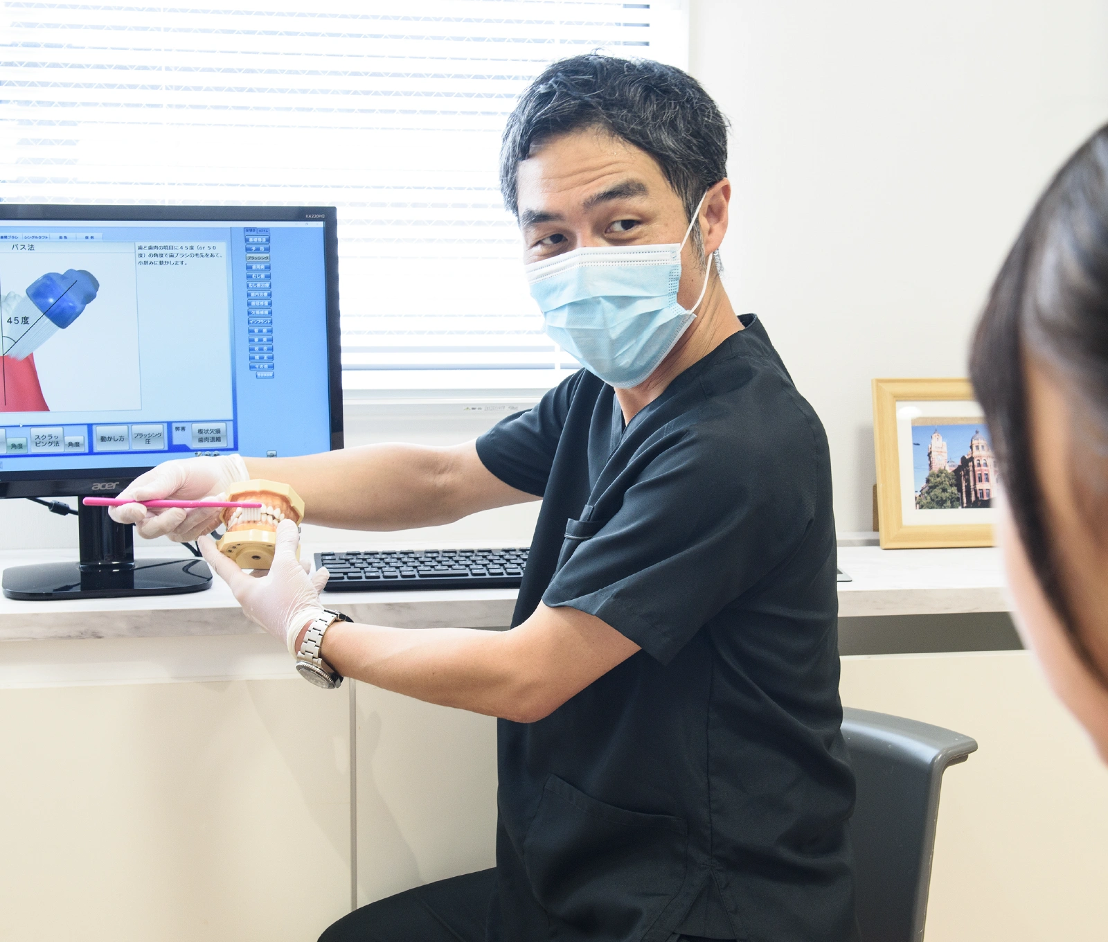 [メインイメージ]明るい雰囲気なので、何でも相談できる。